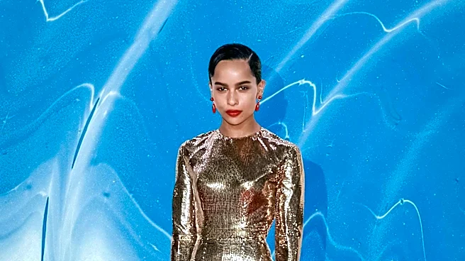 Zoë Kravitz Spotted in 'Barneys New York' Tee, Sparking Nostalgia for Defunct Department Store