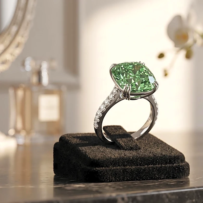 Jennifer Lopez's Green Diamond Engagement Ring Sparks Trend in Rare Colored Diamonds