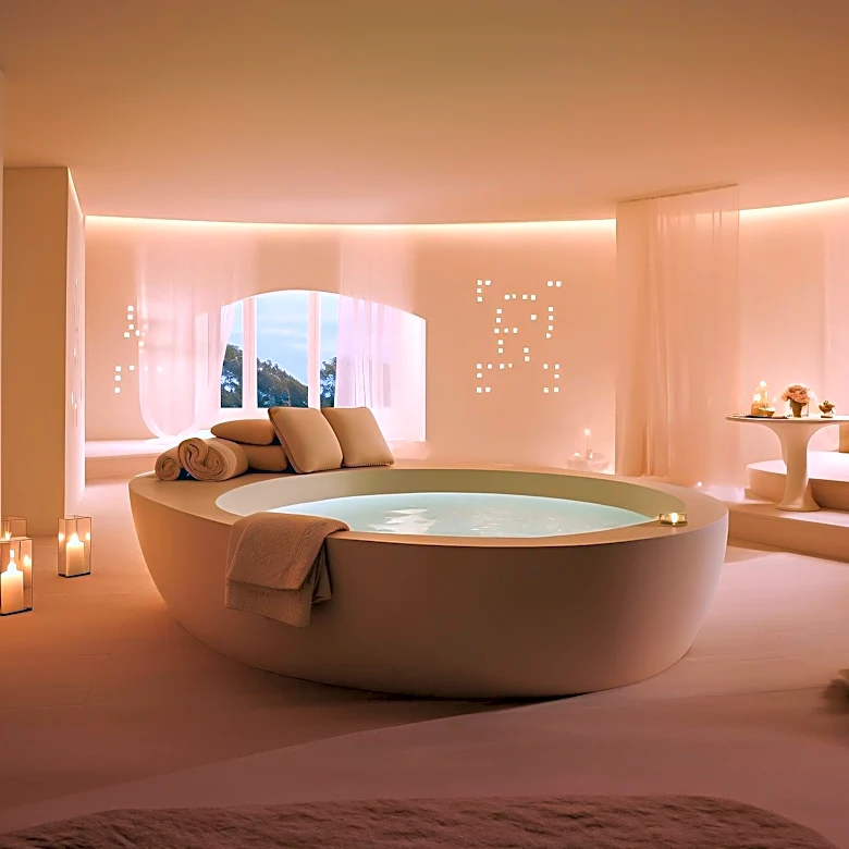 Luxury Interior Design Shifts Towards Private Wellness Spas in Primary Bathrooms