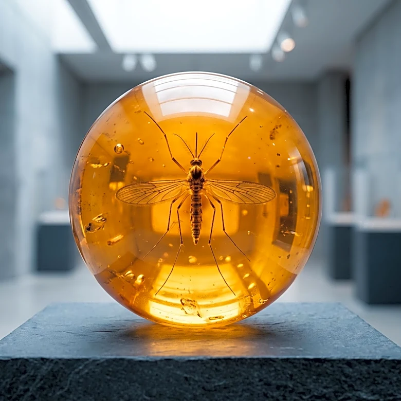 Iconic 'Jurassic Park' Mosquito in Amber Prop Sells for Over $400,000 at Auction