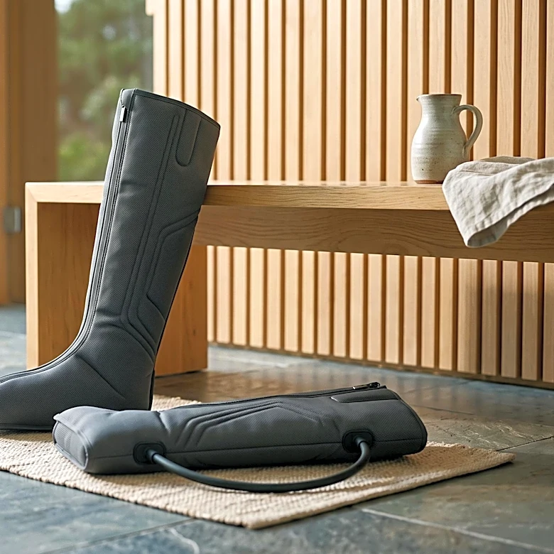 Recovery Boots Aid Athlete Muscle Recovery Post-Intense Training