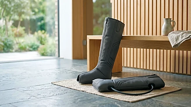 Recovery Boots Aid Athlete Muscle Recovery Post-Intense Training