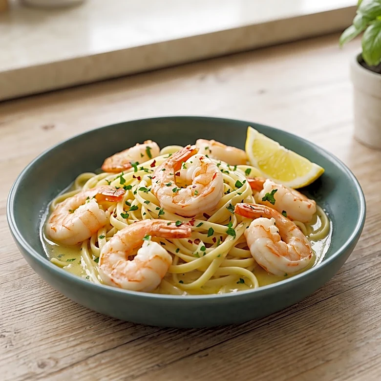 Shrimp Scampi Recipe Offers Quick and Flavorful Meal Solution