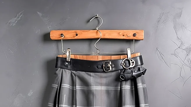 Fame on Central Introduces Curved Seam Full Skirt in Boxed Plaid