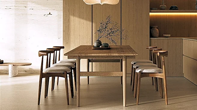 Warm Minimalism in Interior Design Emphasizes Natural Materials and Organic Shapes for Inviting Spaces