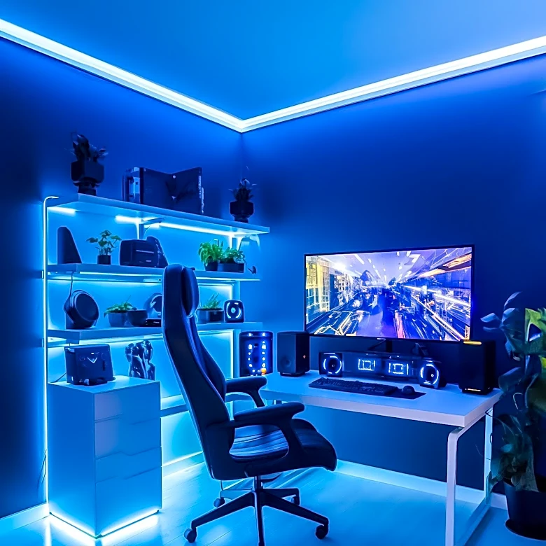 Boulies MagVida Gaming Desk Features Innovative Magnetic Cable Management