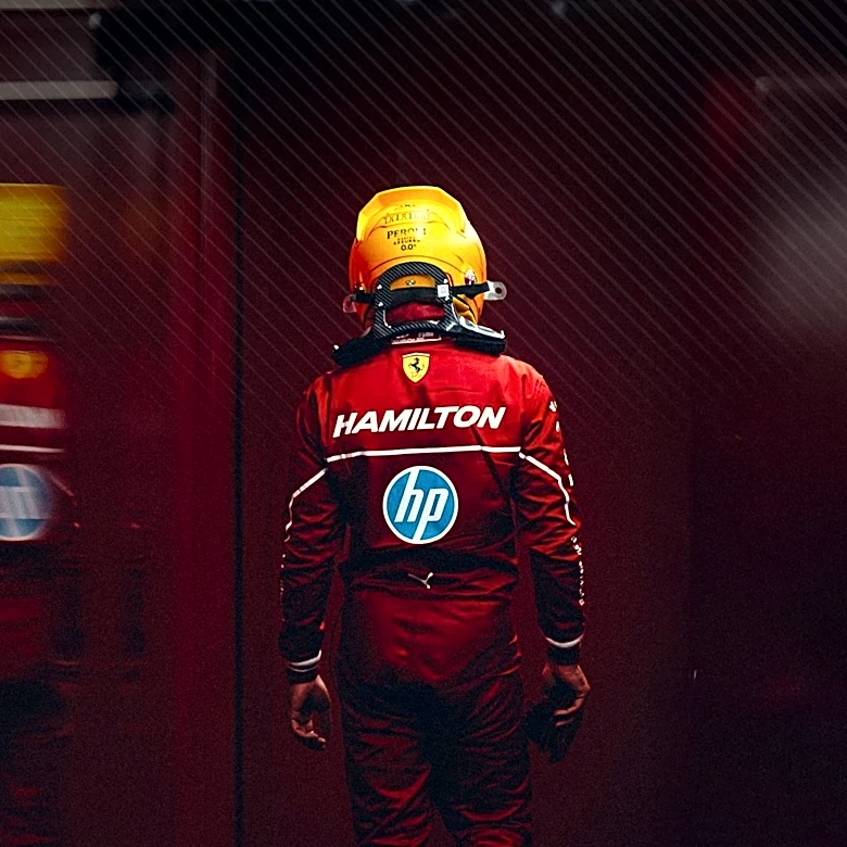Lewis Hamilton Arrives at Italian Grand Prix in Restored Ferrari F40
