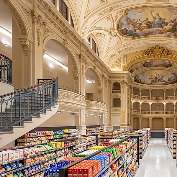Venice Supermarket in Former Theater Becomes Tourist Attraction