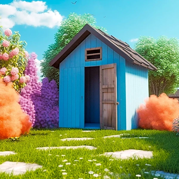 Walmart Offers Affordable Backyard Garden Shed with Cottage Aesthetic