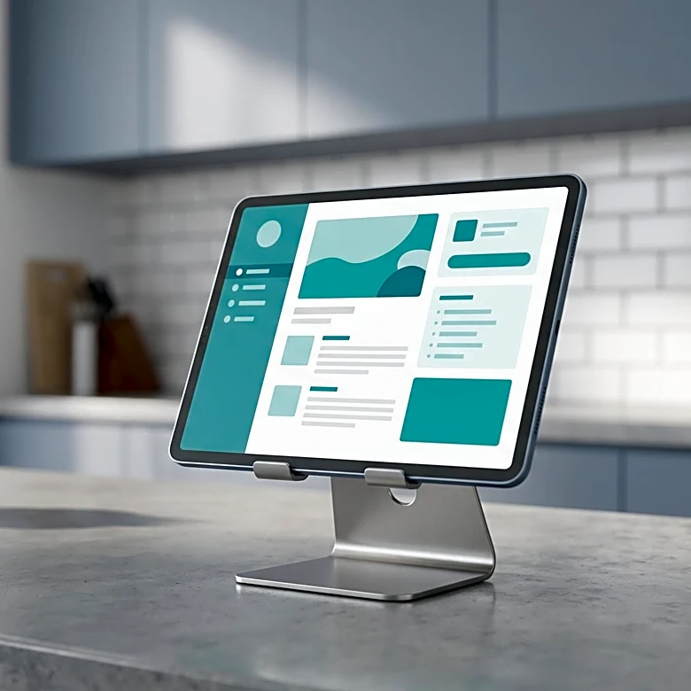 Repurposing Old Tablets as Cost-Effective Kitchen Displays