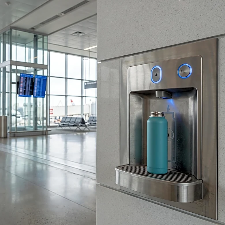 Flight Attendants Request Passengers Cease In-Flight Water Bottle Refill Demands