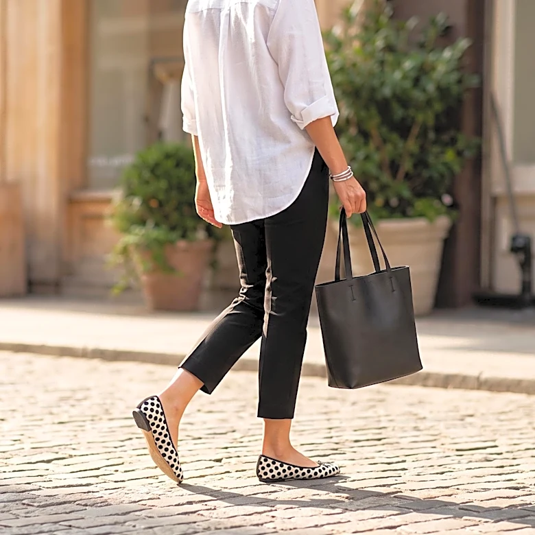Zara Introduces Polka Dot Ballerinas as a Key Trend for the Season