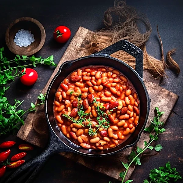 Emily on Toast Shares Recipe for Creamy Tomato Basil Butter Beans