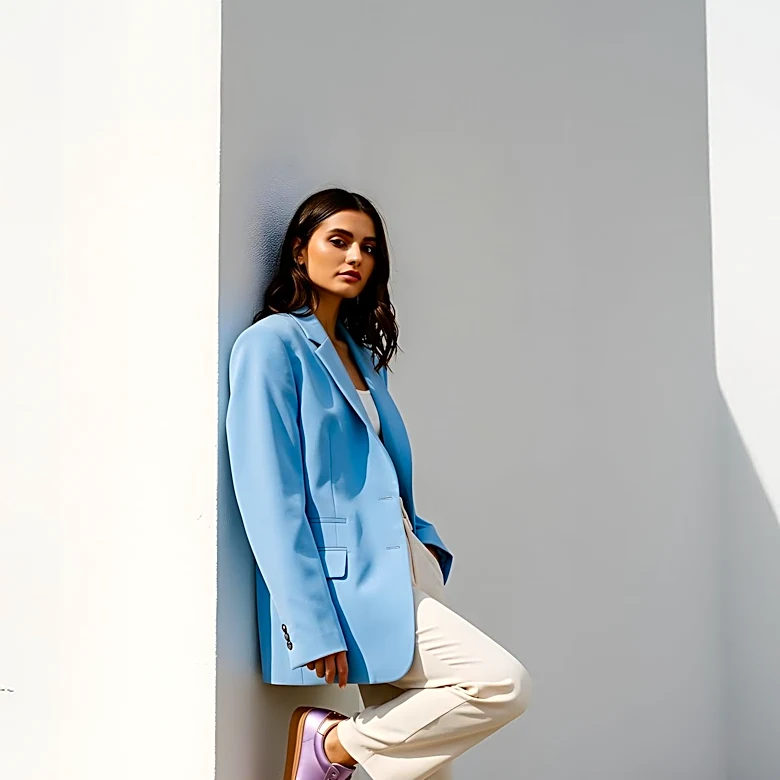 Celebrity Stylist Dani Michelle Highlights The Frankie Shop's Oversized Boyfriend Blazer as a Wardrobe Essential