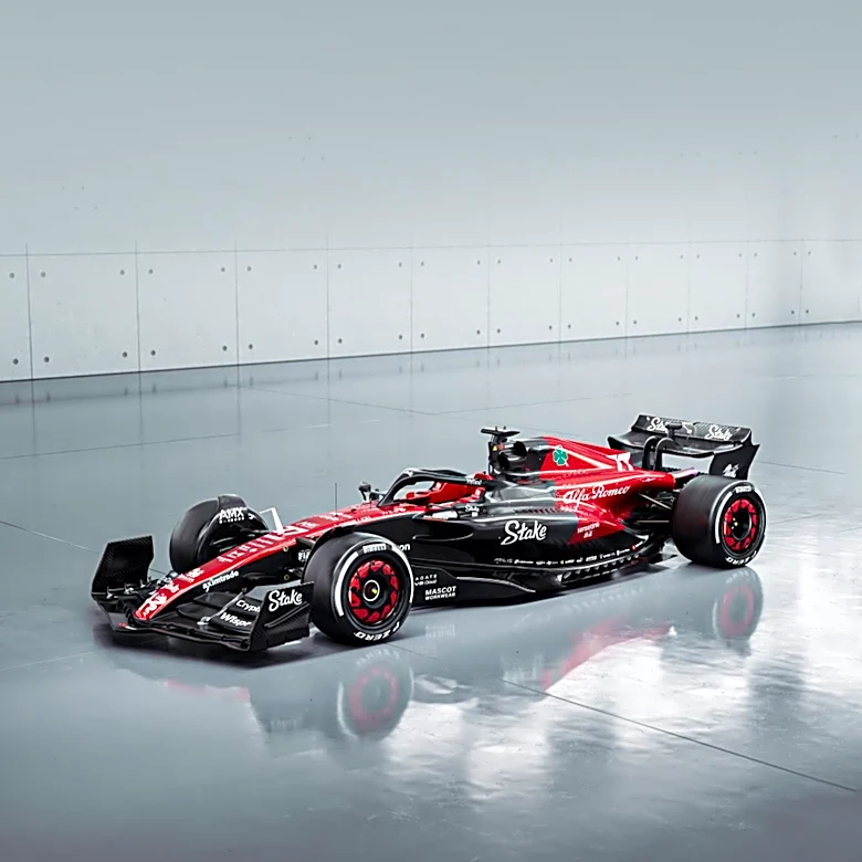 Stake F1 Team Kick Sauber Continues Presence in Formula 1 with Bold Design and Sponsorship