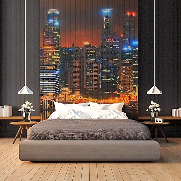 Wall Murals Offer Customizable Large-Scale Decorative Solutions for Home Interiors