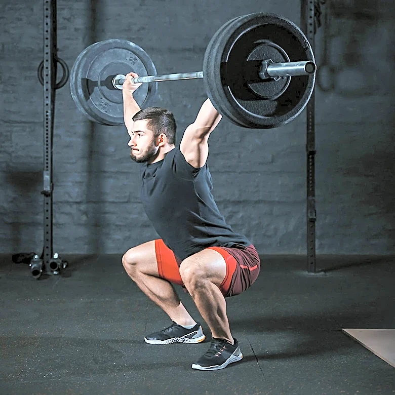 Overhead Squats Recommended for Full-Body Mobility and Core Control