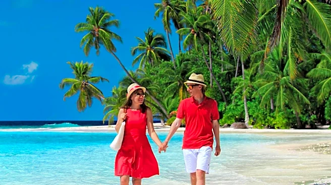 Couples' Vacation Style Emphasizes Coordinated Resort Wear for Effortless Elegance