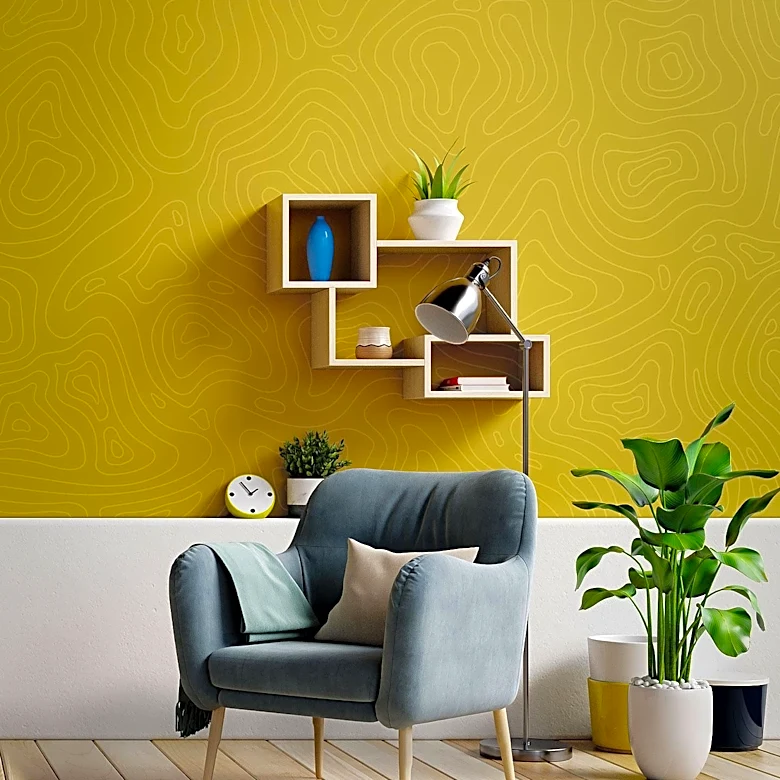 Geometric Wallpaper Offers Versatile Design Solutions for Interior Spaces