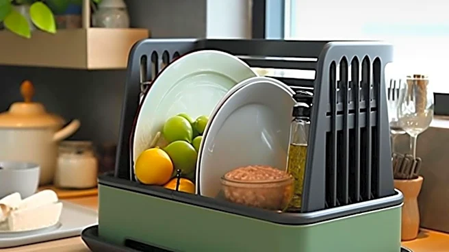 Dollar Tree Dish Rack Utilized for Efficient Freezer Organization