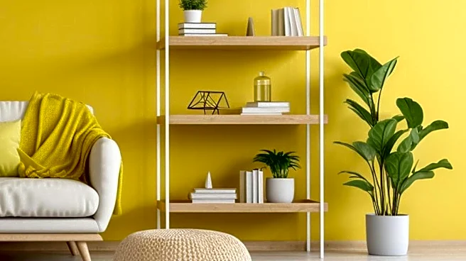 Burgundy and Yellow Color Palettes Gain Popularity in Home Decor