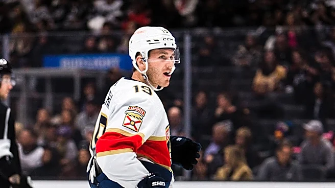 Matthew Tkachuk Issues Playful Warning to Former Linemates Auston Matthews and Jack Roslovic Regarding 'Superman' Celebration