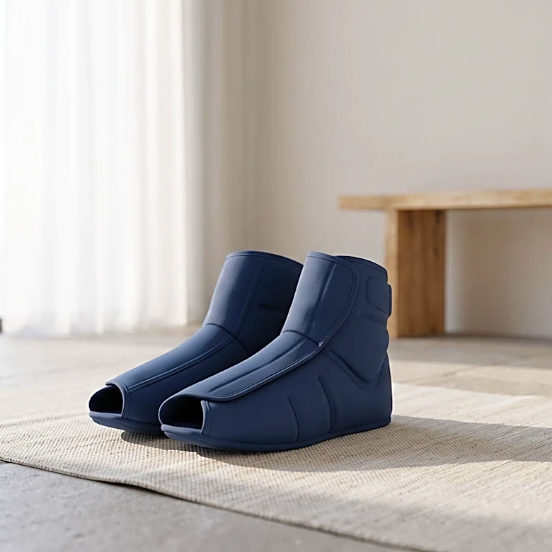 Recovery Boots Utilize Dynamic Air Compression for Muscle Fatigue and Circulation