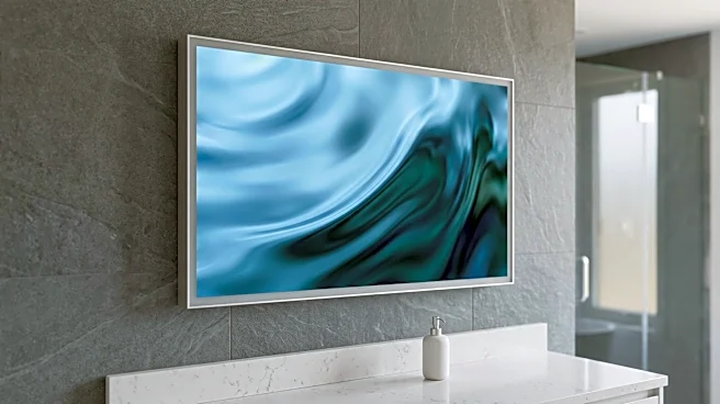 Smart Vanity Technology Integrates Waterproof TVs and Advanced Features into Bathrooms