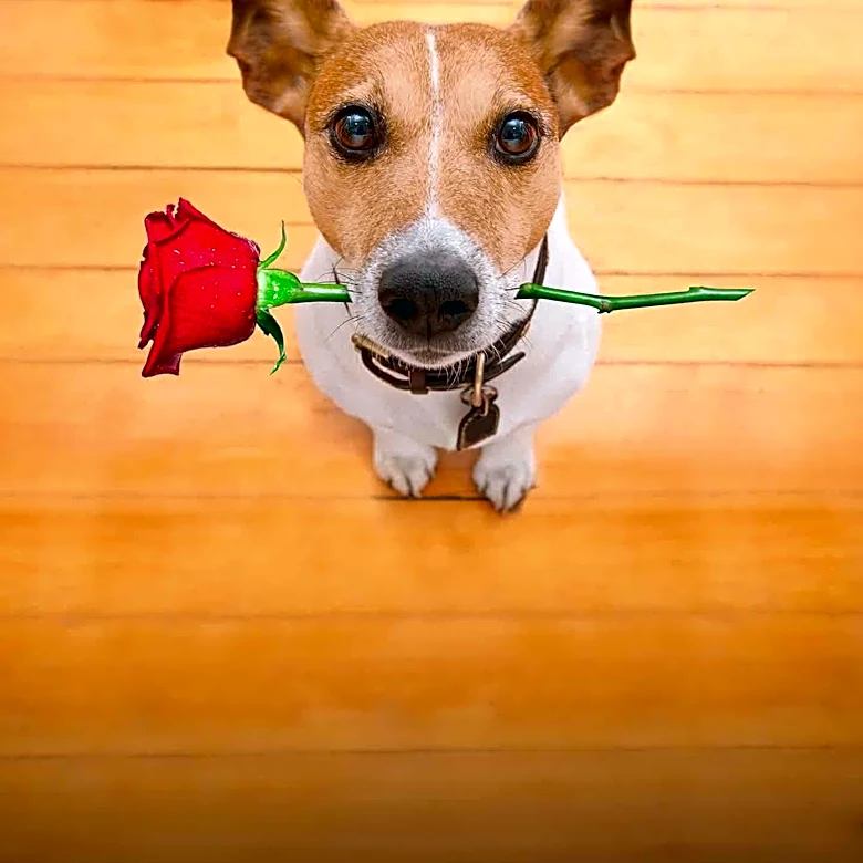 Webvet Clarifies Rose Toxicity for Dogs, Emphasizing Caution with Thorns and Plant Products