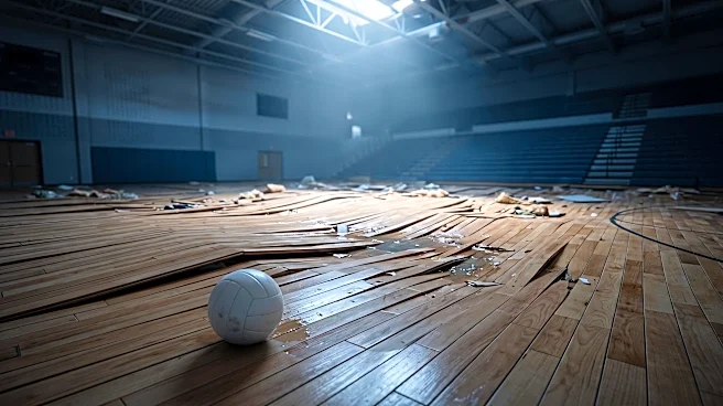 Marian Catholic Girls Volleyball Team Faces Road Season Due to Storm Damage