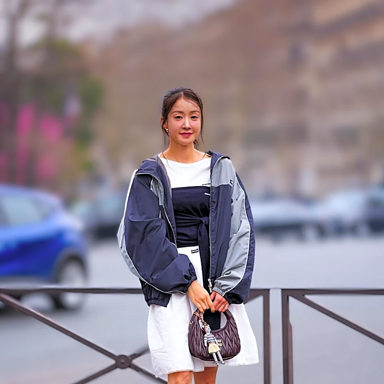Chinese Street Style Emphasizes Proportion Play and Layering