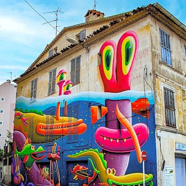 Brazilian Twin Artists OSGEMEOS Unveil Monumental Mural in Lisbon
