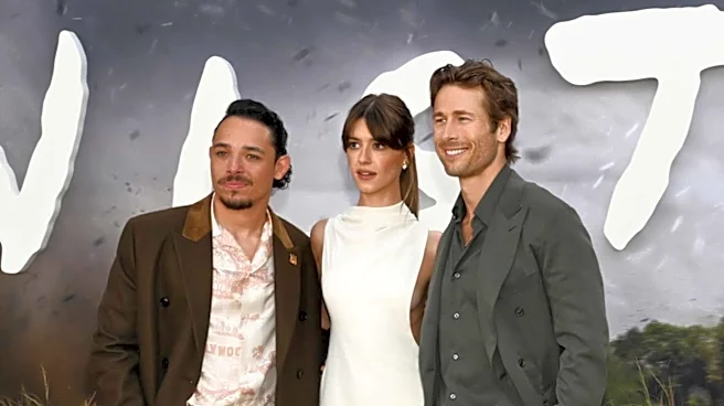 Glen Powell's Rescue Dog Brisket Becomes Unanticipated Star on 'Twisters' Set and Magazine Cover