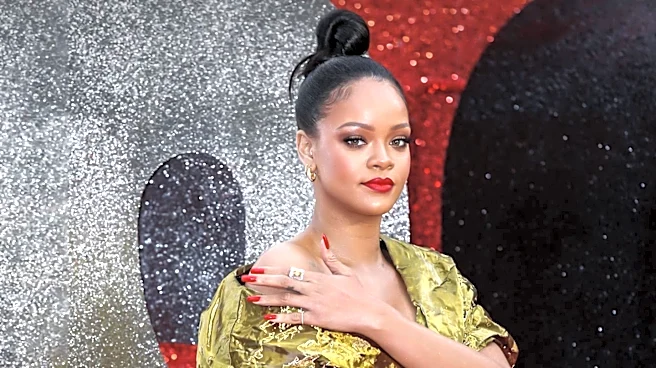 Rihanna's Ferragamo Dress in Paris Divides Fans and Fuels Speculation