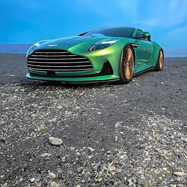2001 Aston Martin DB7 Vantage with Lexus-Inspired Paint Color Listed for Sale
