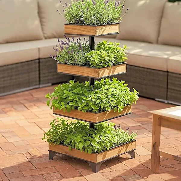 Vertical Gardens Offer Space-Saving Solutions for Urban and Small-Scale Gardening