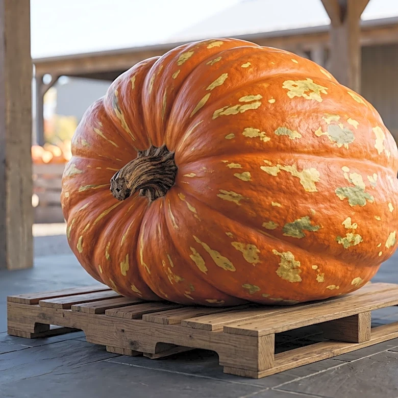 1,822-Pound 'Action Jackson' Pumpkin Arrives at Valley View Farms for Annual Maryland Tradition