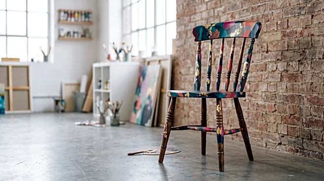 Artist Denise Dmochowski Upcycles Chairs into Unique Art Creations in Spring Lake, NJ