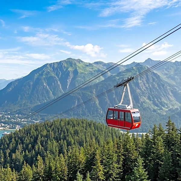 Juneau's Goldbelt Tram Faces Uncertain Reopening Amid Major Part Delay