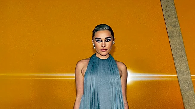 Florence Pugh Attends Vanity Fair Oscar Party in Sheer Gown