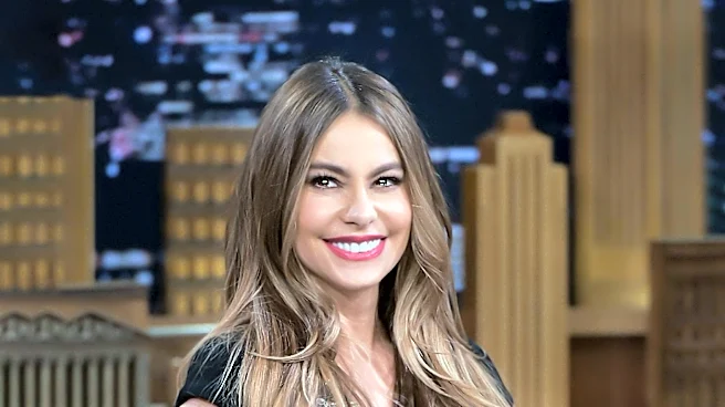 Sofia Vergara Showcases Roberto Cavalli Leopard-Print Dress in Paris