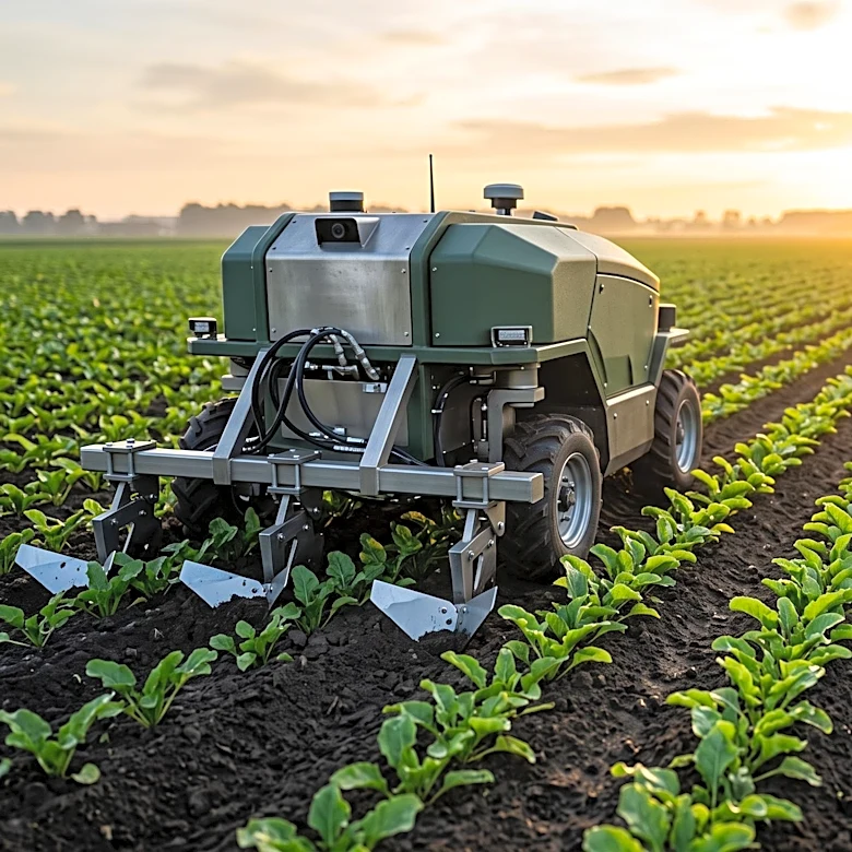 NDSU Robot Achieves 96.5% Weeding Accuracy in Sugar Beet Trials, Offering Non-Chemical Solution