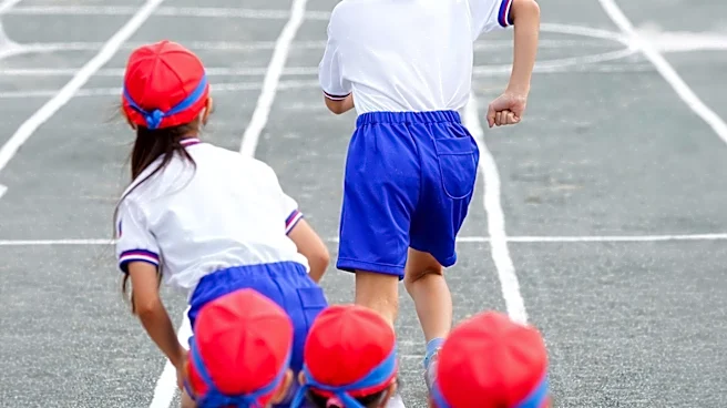 Actor Ahn Jae-wook Serves as MC for Daughter's Elementary School Sports Day