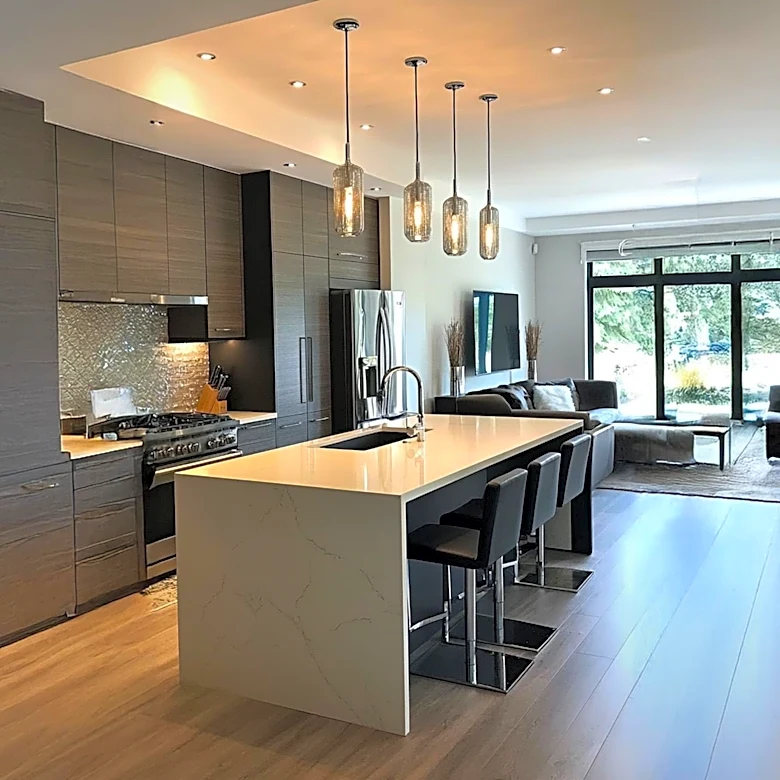 Charlotte Kitchen Design Emphasizes Workflow and Open-Concept Integration