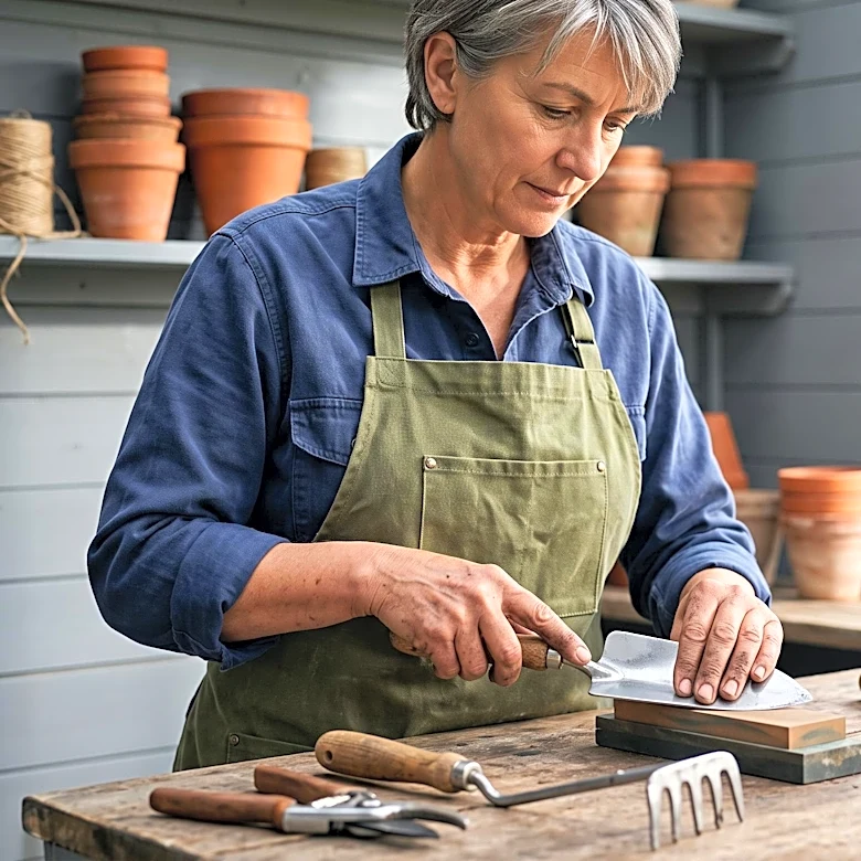 Gardening Expert Recommends Tool Maintenance as Primary October Task