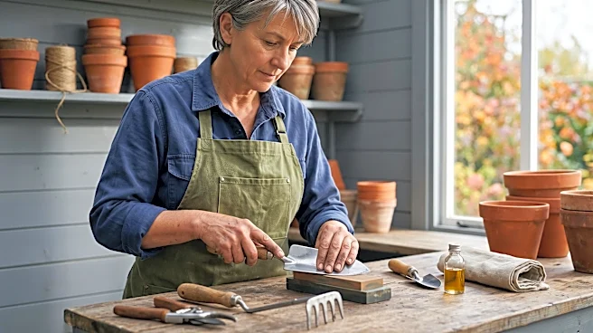 Gardening Expert Recommends Tool Maintenance as Primary October Task