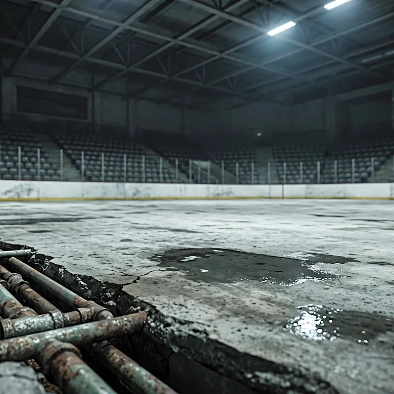 Barre City Ice Rink Unlikely to Open This Season Due to Extensive Refrigeration System Leaks