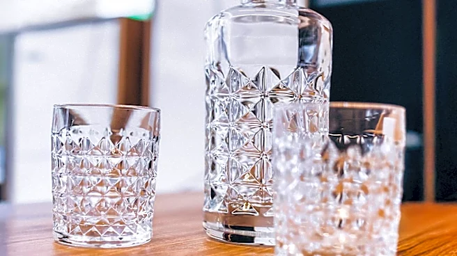 Crackle Glass Decanters Highlight Artistry and Historical Craftsmanship in Whiskey Serving
