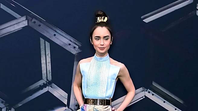 Lily Collins Debuts Dramatic Hair Transformation at MAXXXINE Premiere