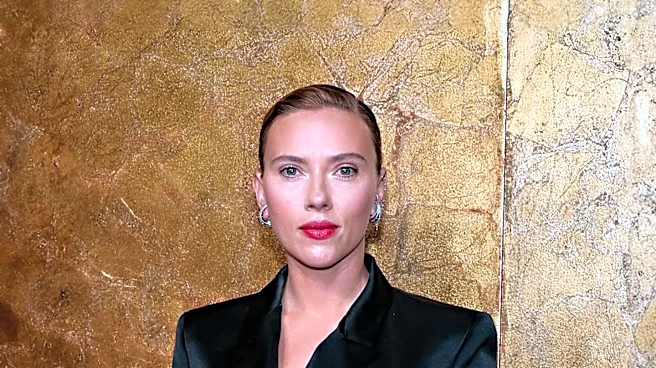 Scarlett Johansson's 2020 Golden Globes Red Dress Draws Fan Attention